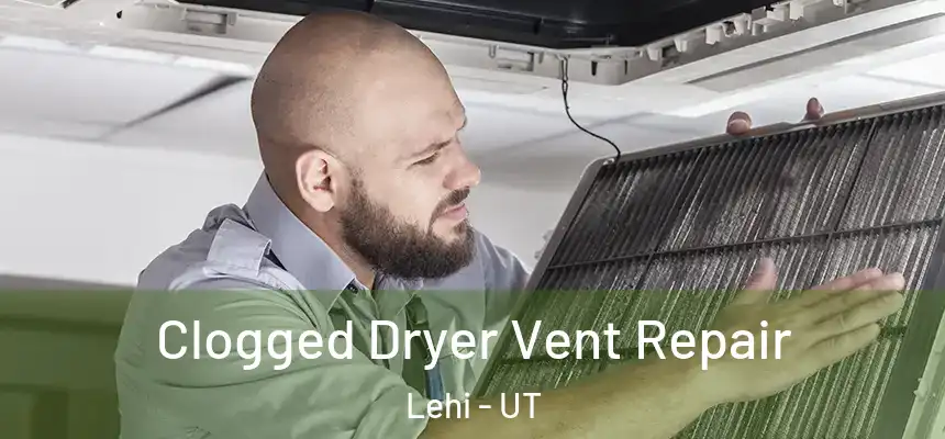  Clogged Dryer Vent Repair Lehi - UT